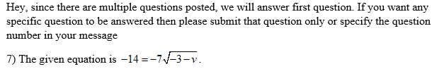 Algebra homework question answer, step 1, image 1