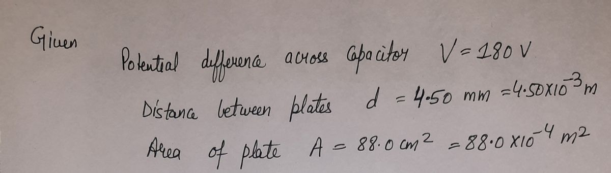 Physics homework question answer, step 1, image 1