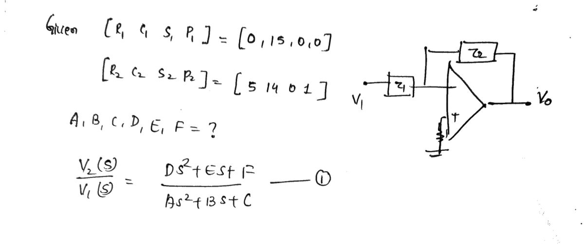 Electrical Engineering homework question answer, step 1, image 1