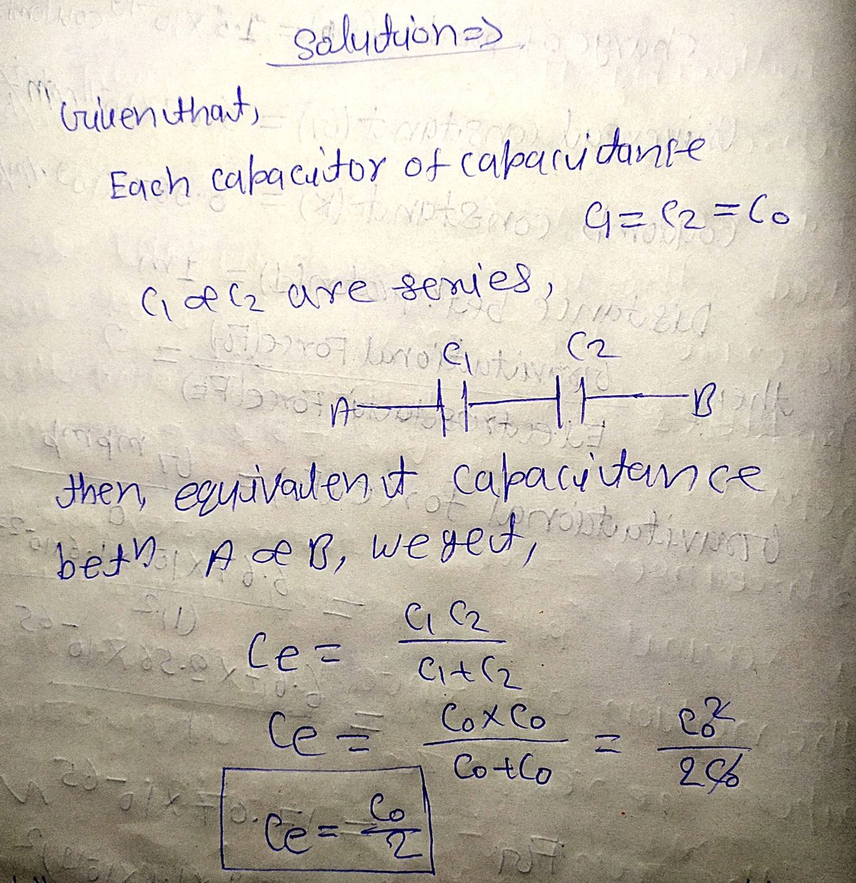 Physics homework question answer, step 1, image 1