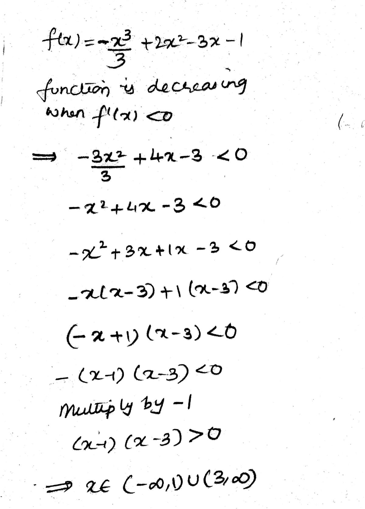 Calculus homework question answer, step 1, image 1