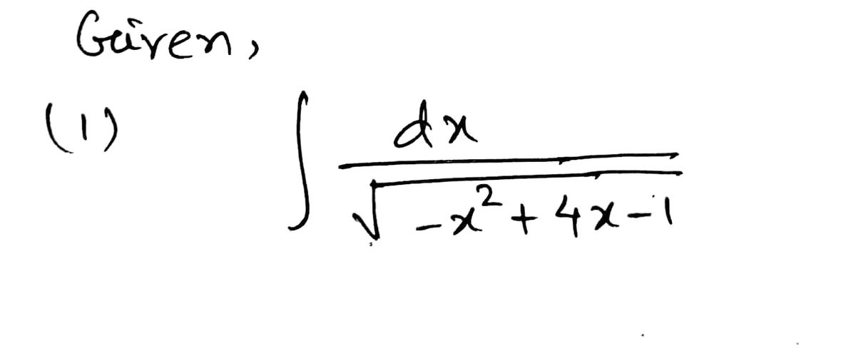 Calculus homework question answer, step 1, image 1