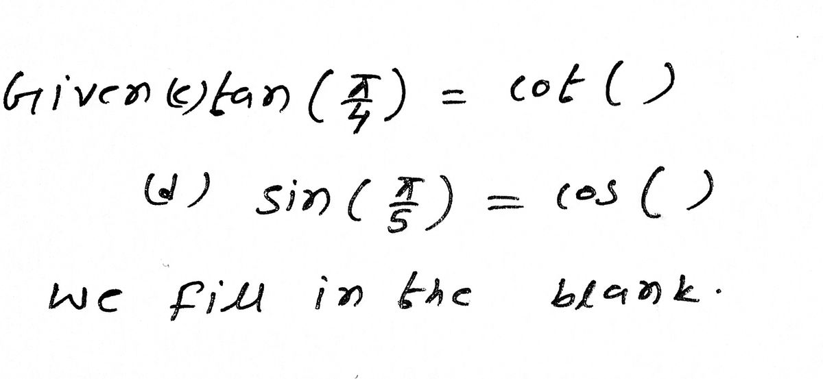 Trigonometry homework question answer, step 1, image 1