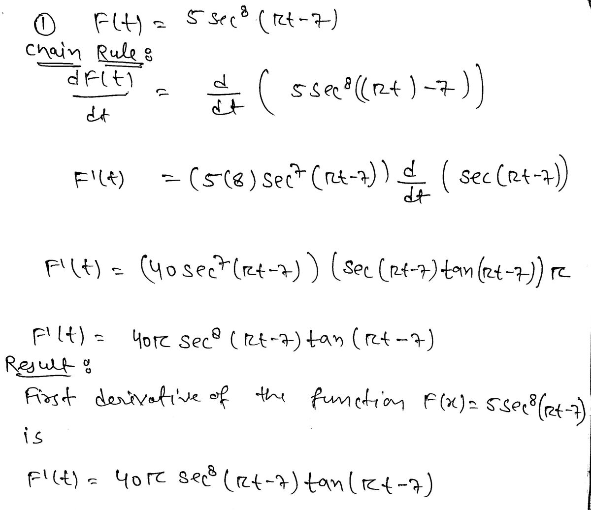 Calculus homework question answer, step 1, image 1