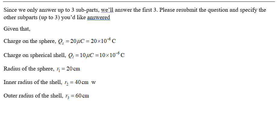 Physics homework question answer, step 1, image 1