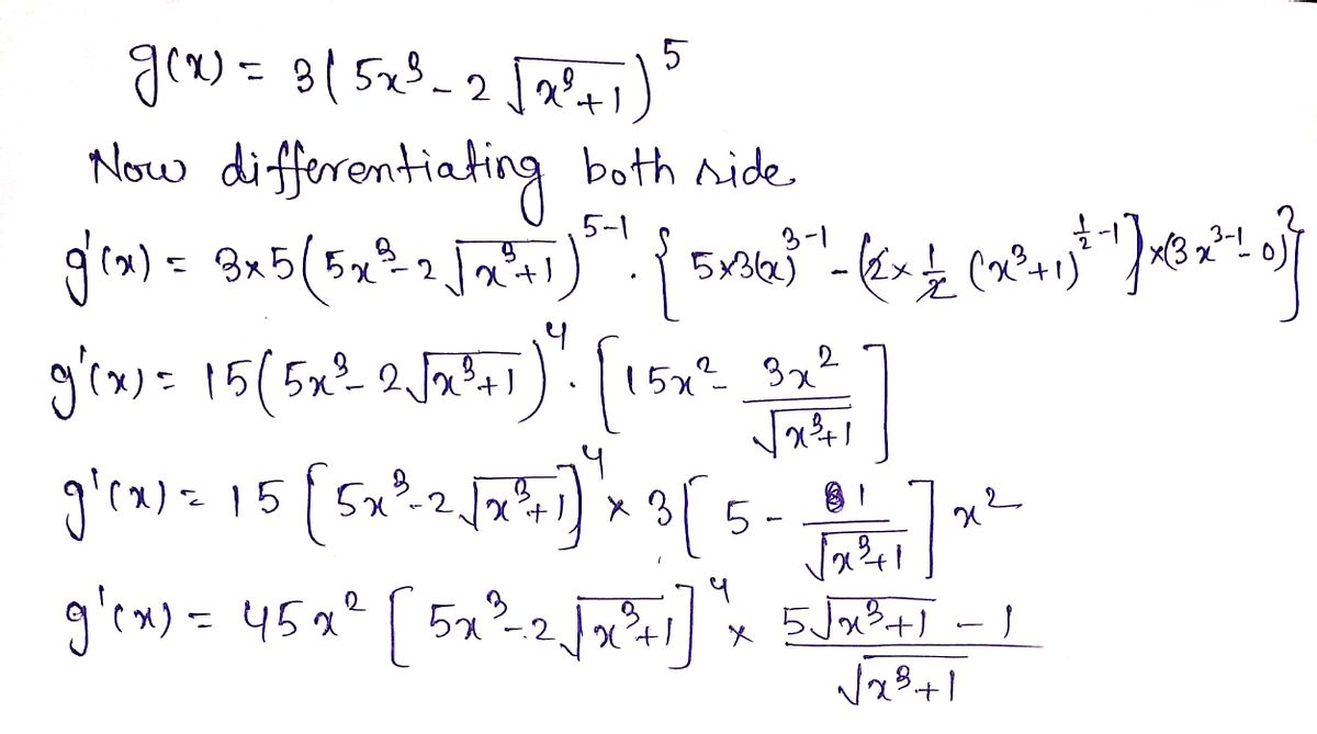 Calculus homework question answer, step 1, image 1