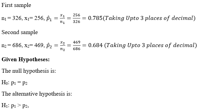 Statistics homework question answer, step 1, image 1