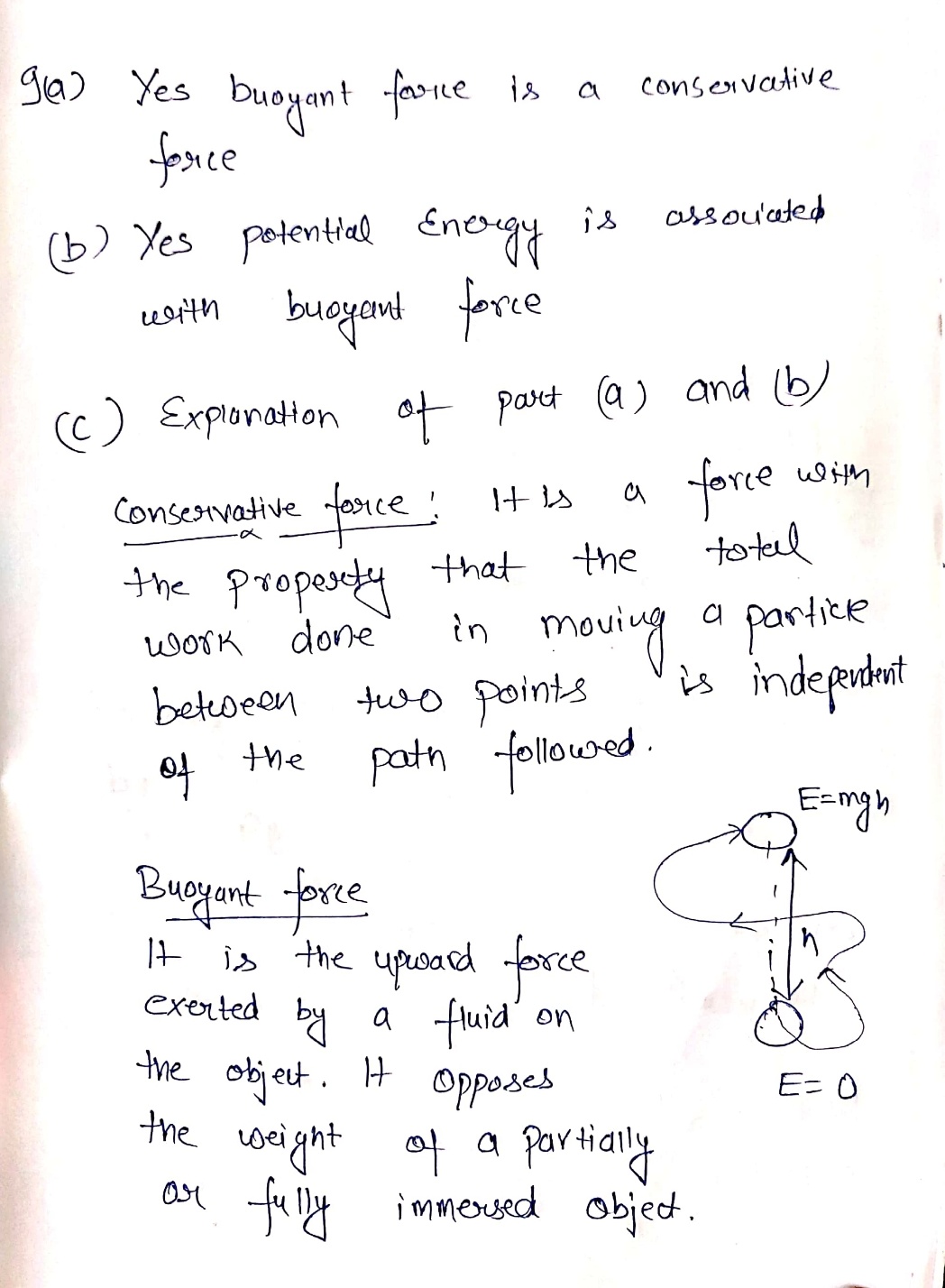 Physics homework question answer, step 1, image 1