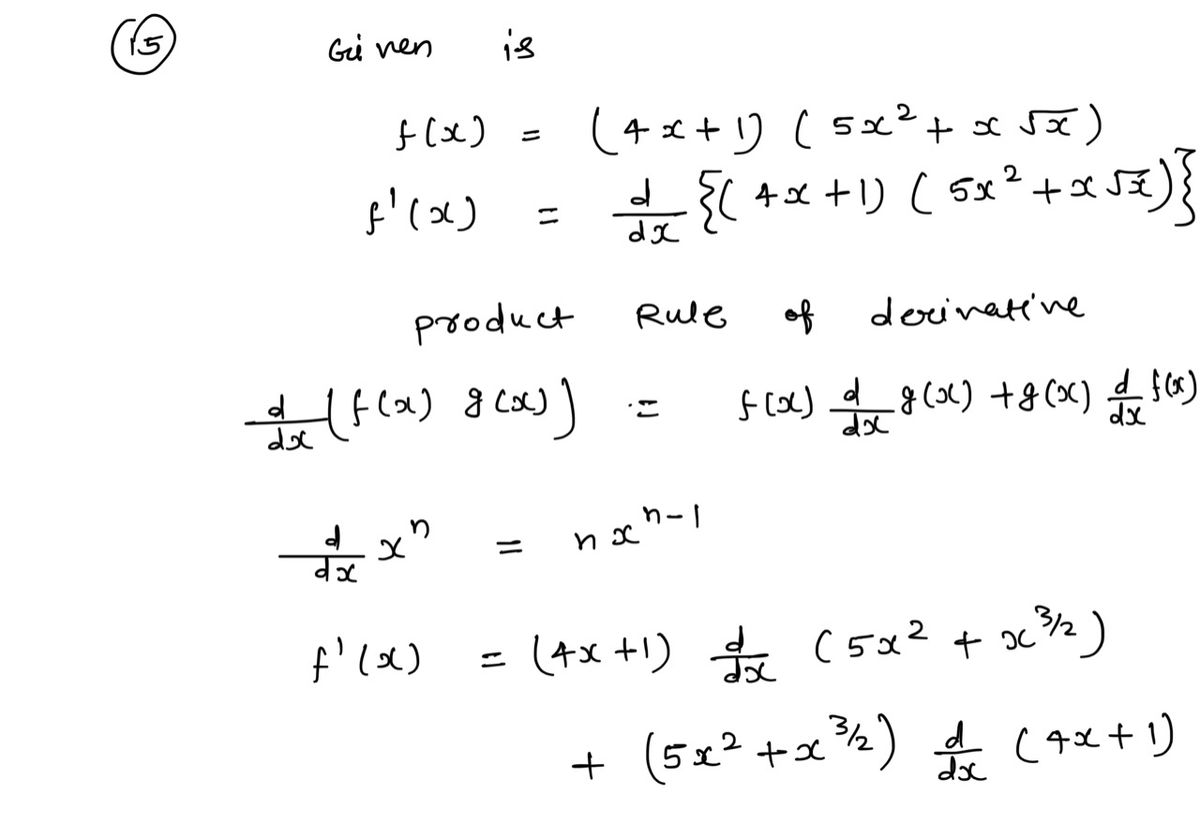 Calculus homework question answer, step 1, image 1