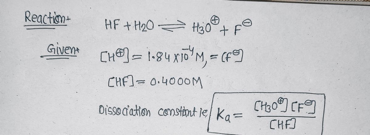 Chemistry homework question answer, step 1, image 1