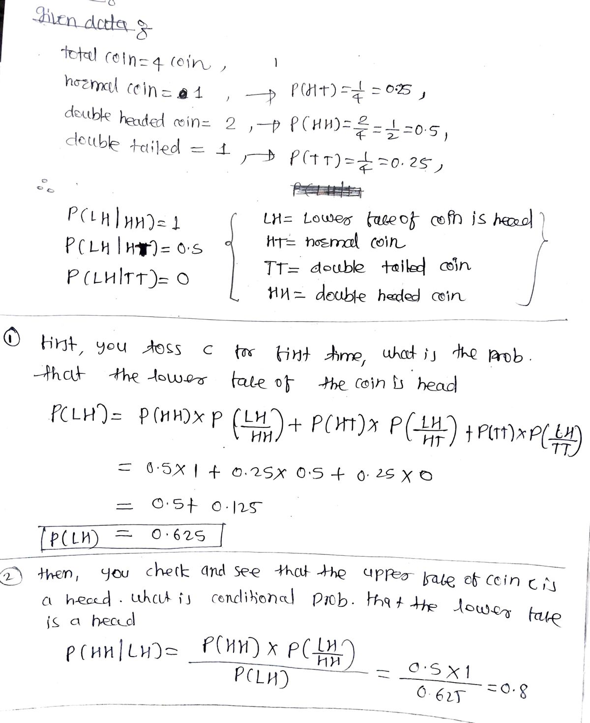 Probability homework question answer, step 1, image 1