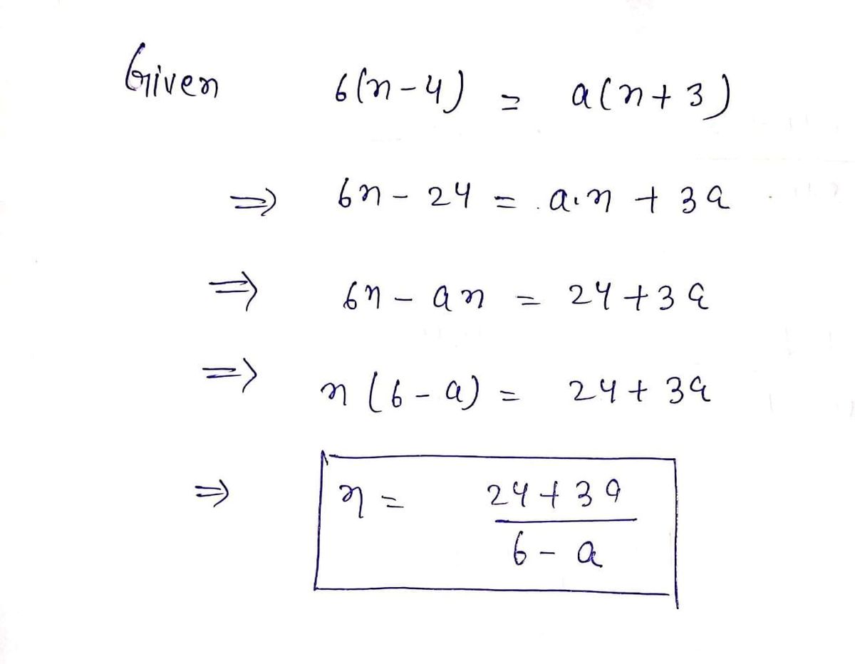 Algebra homework question answer, step 1, image 1