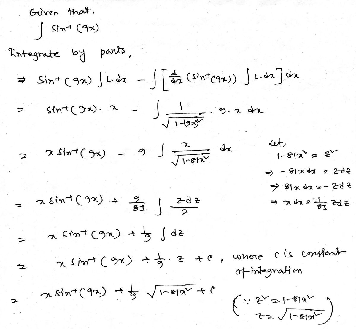 Calculus homework question answer, step 1, image 1