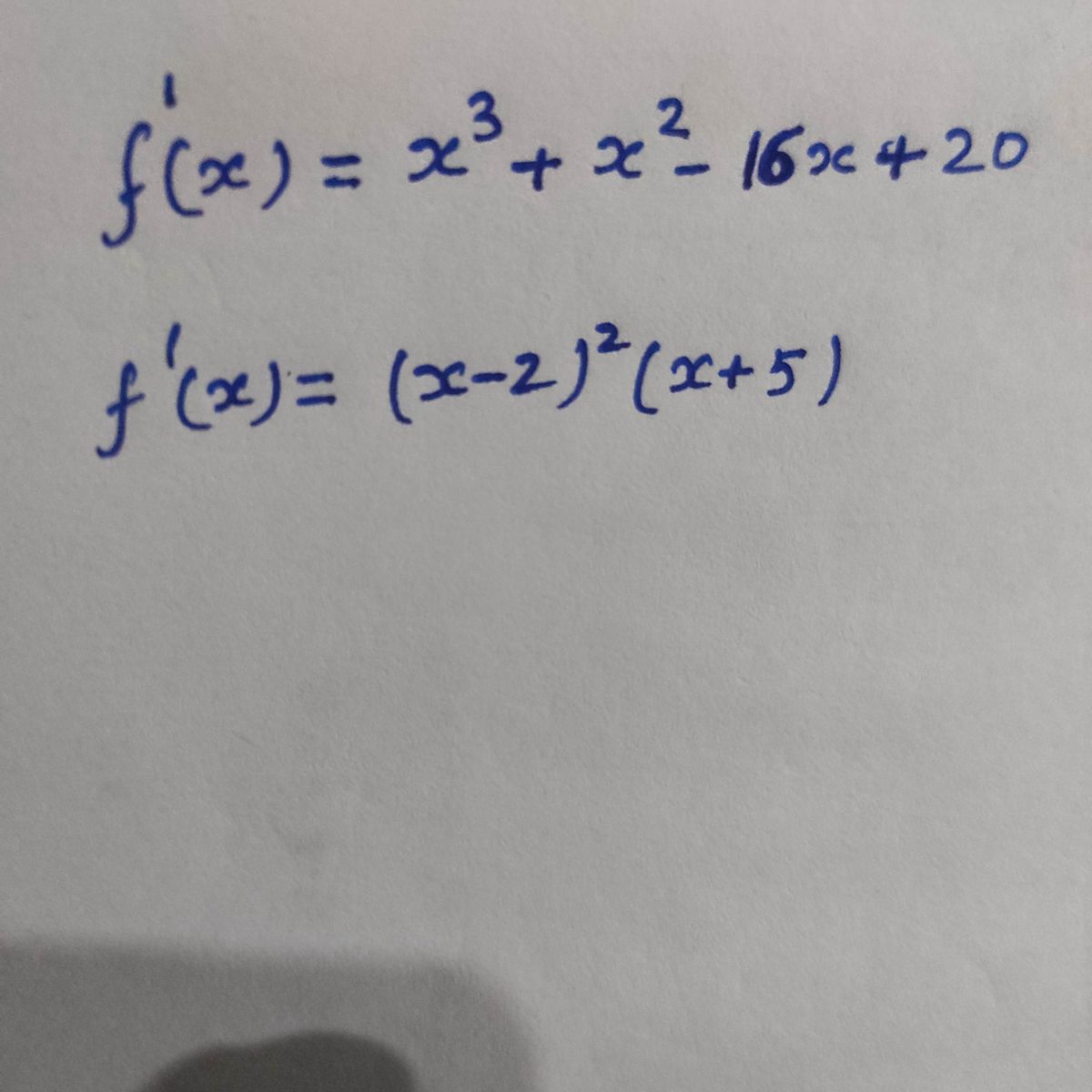 Calculus homework question answer, step 1, image 1