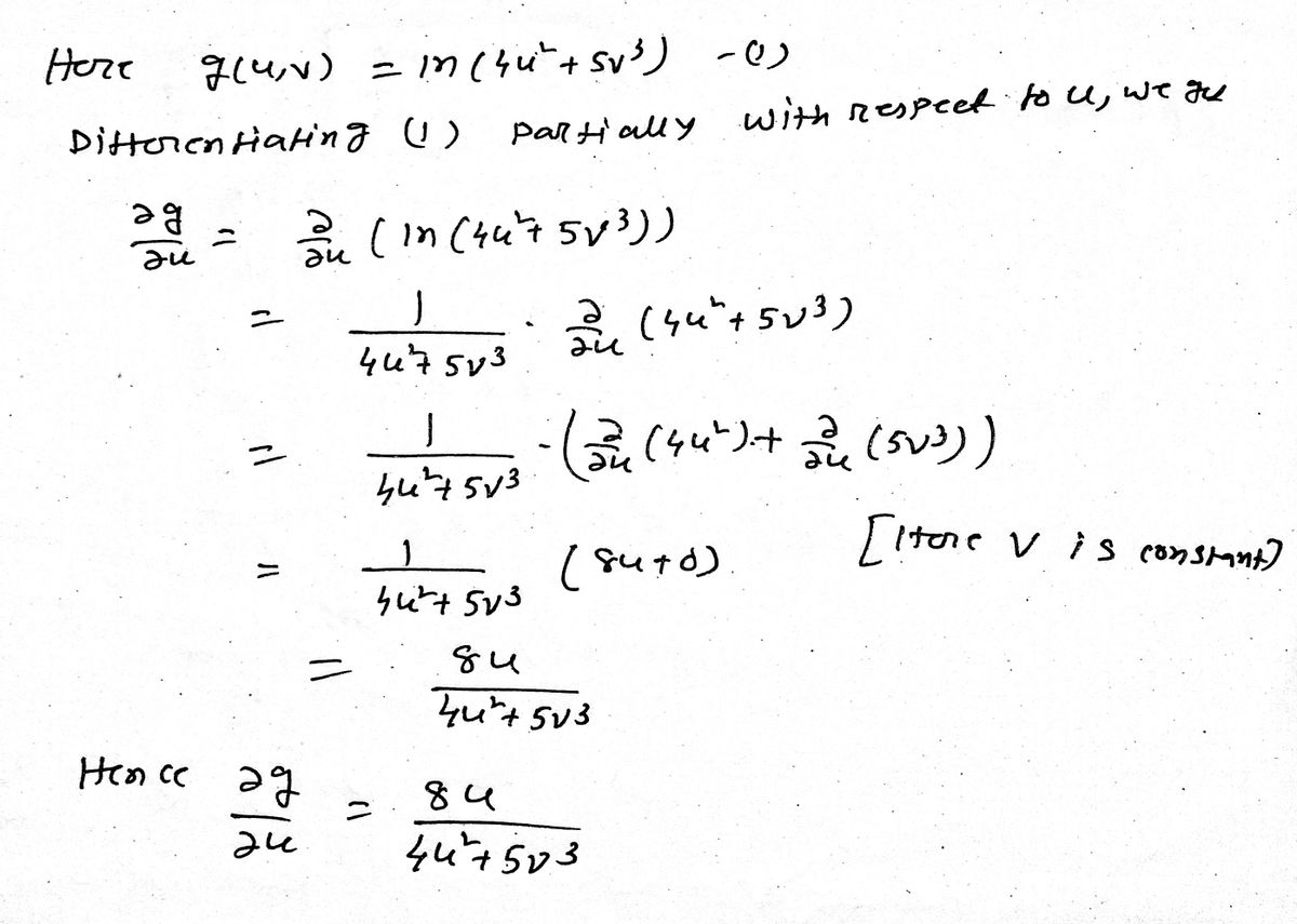 Answered Find The First Partial Derivatives Of Bartleby 0720