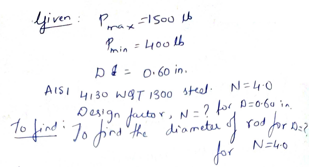 Mechanical Engineering homework question answer, step 1, image 1