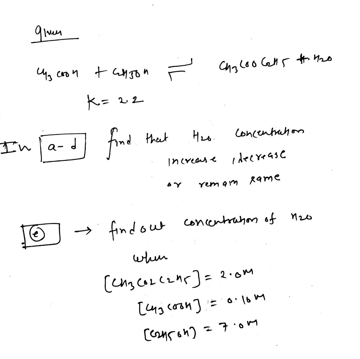 Chemistry homework question answer, step 1, image 1