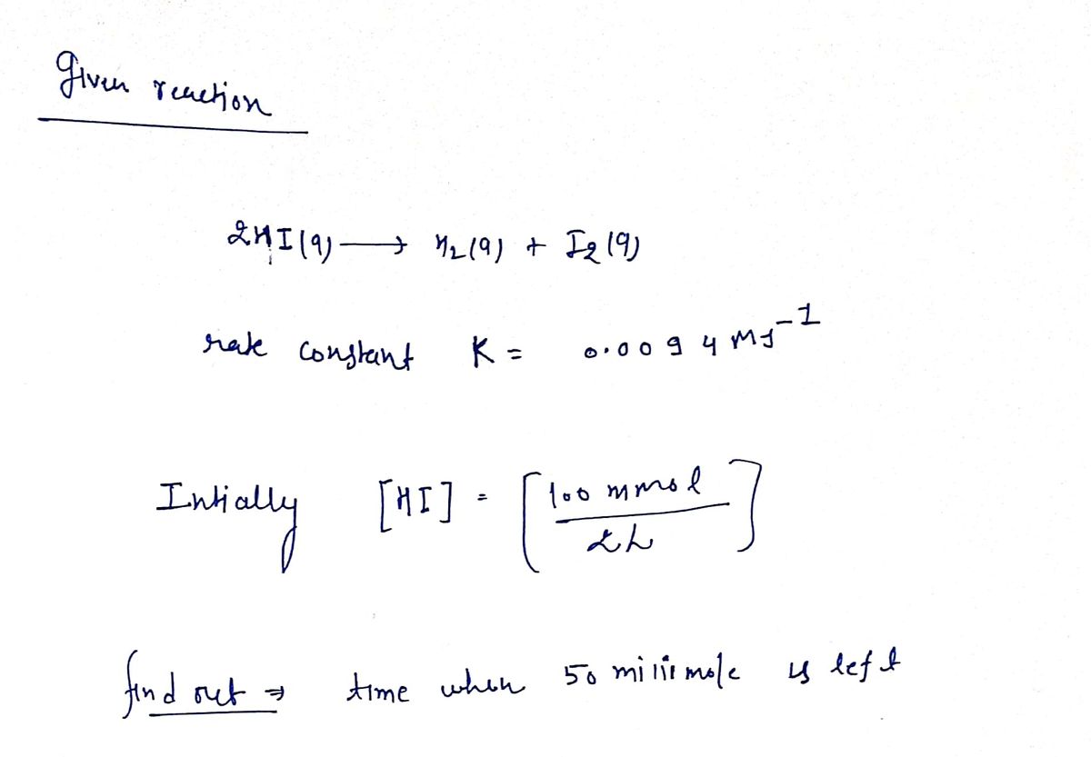 Chemistry homework question answer, step 1, image 1