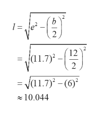 b
1 =
2
12
1.7)2
2
11.7)
(6)
10.044
