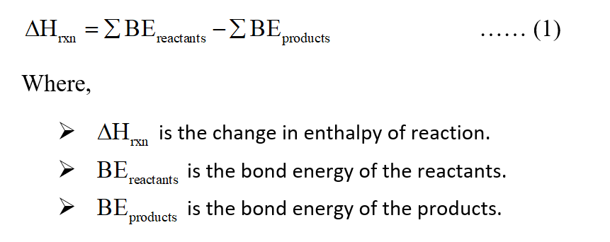 Answered Use the bond enthalpies given below to bartleby