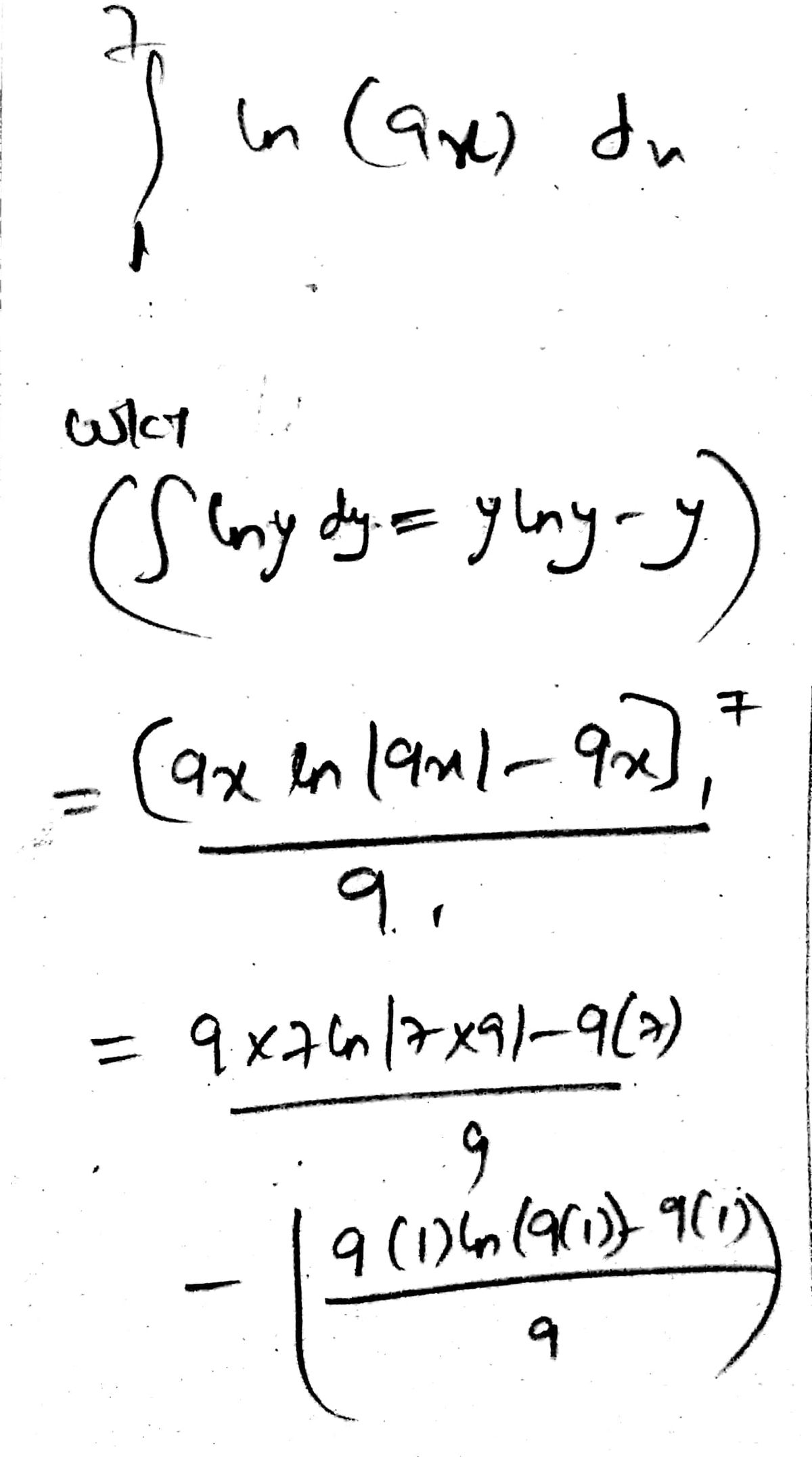 Calculus homework question answer, step 1, image 1