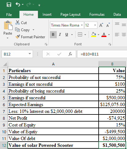 Finance homework question answer, step 2, image 1