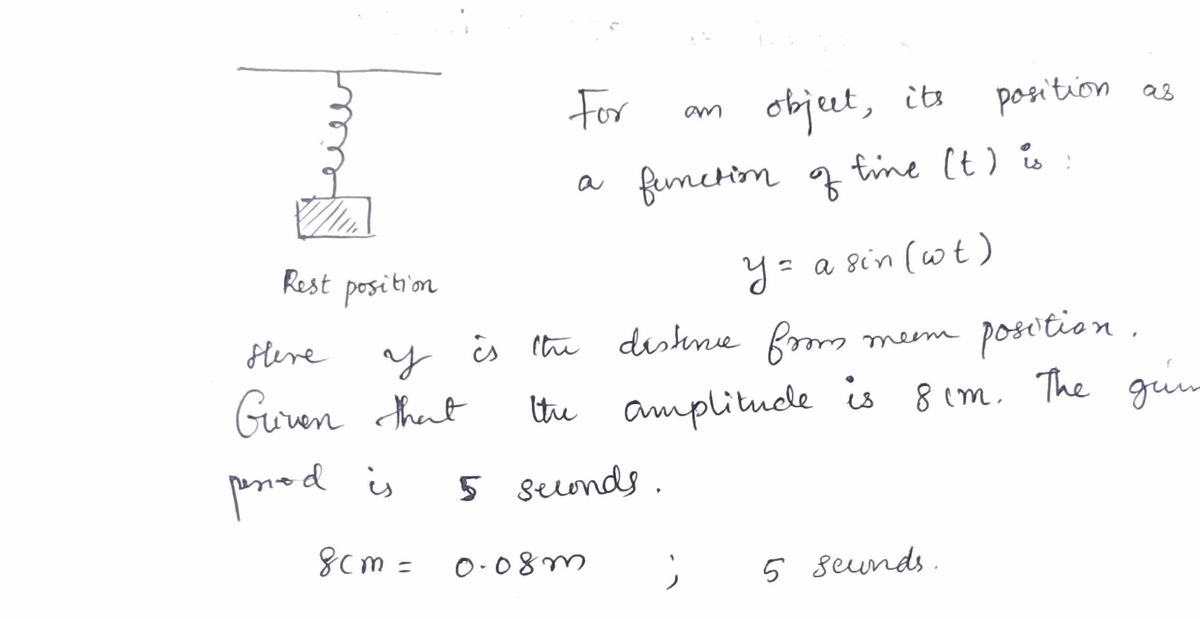 Physics homework question answer, step 1, image 1