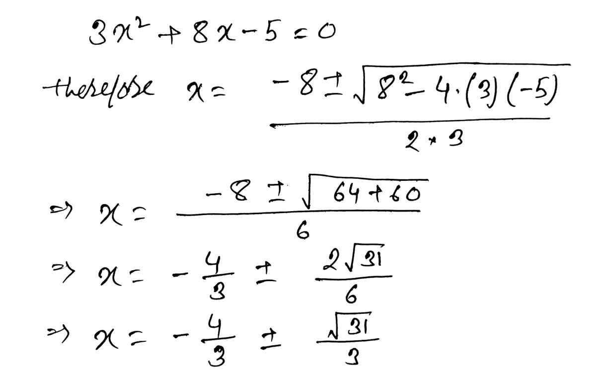 Algebra homework question answer, step 1, image 1