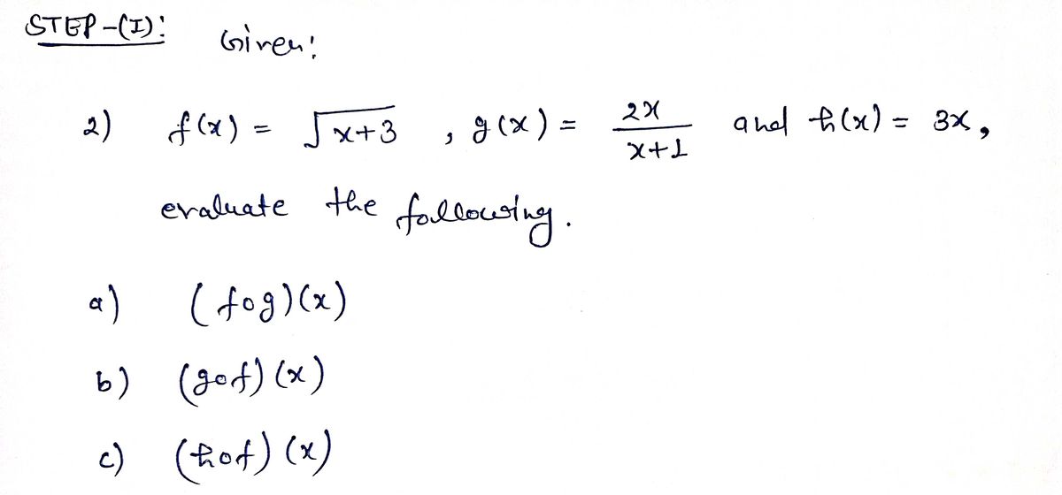 Calculus homework question answer, step 1, image 1