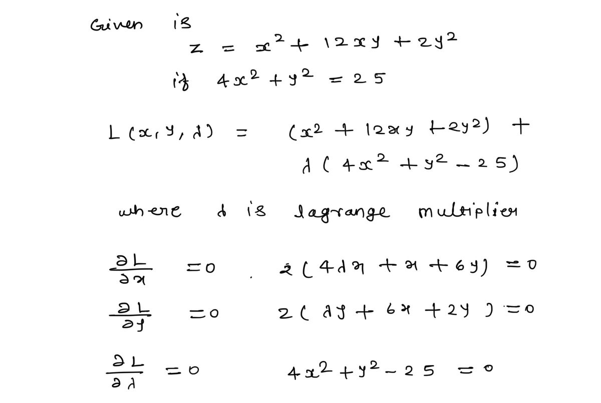 Calculus homework question answer, step 1, image 1