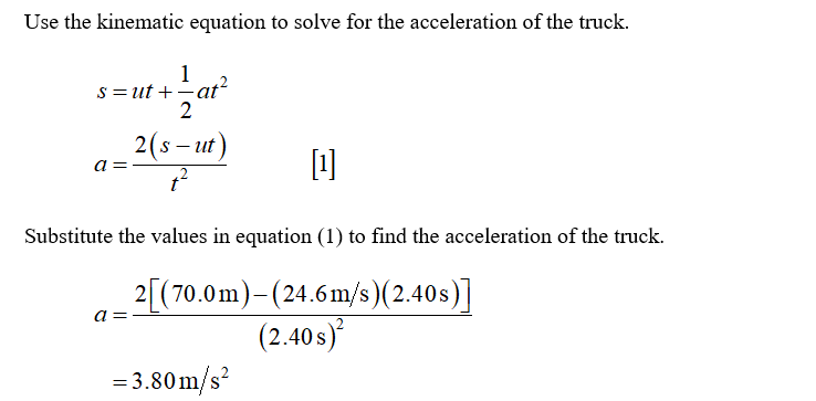 Physics homework question answer, step 1, image 1