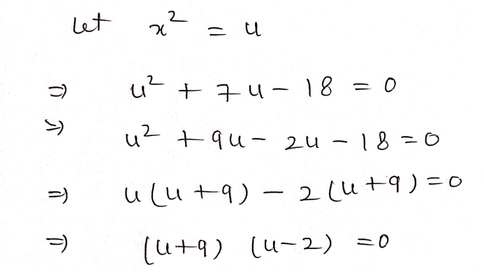 Algebra homework question answer, step 2, image 1