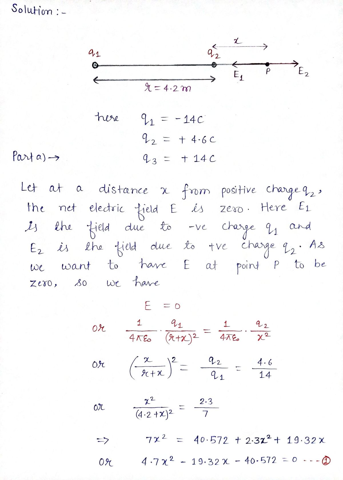 Physics homework question answer, step 1, image 1