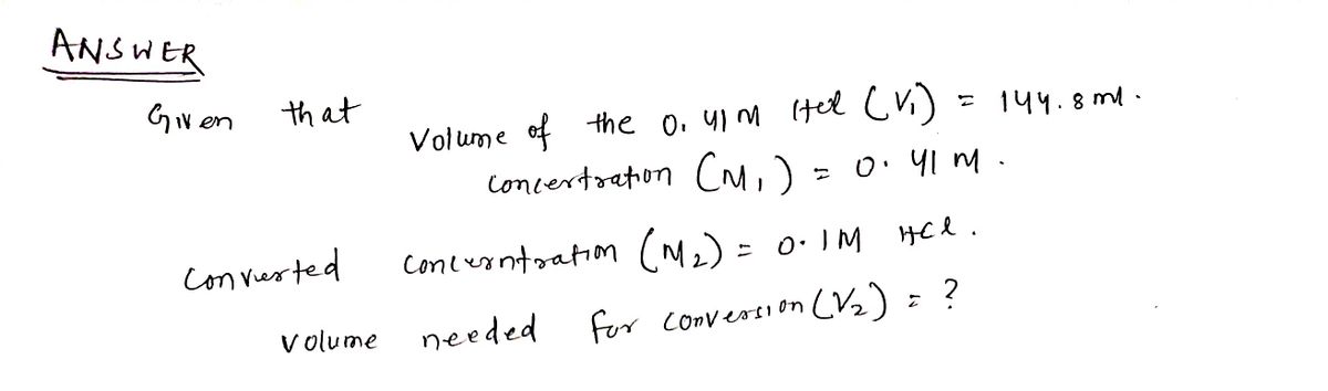 Chemistry homework question answer, step 1, image 1