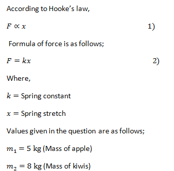 Physics homework question answer, step 1, image 1