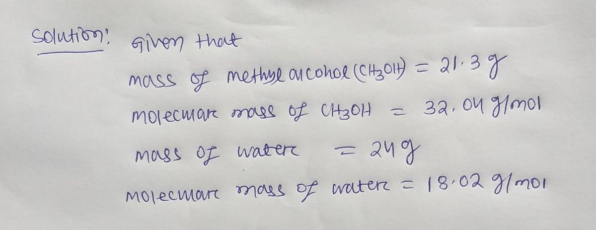 Chemistry homework question answer, step 1, image 1