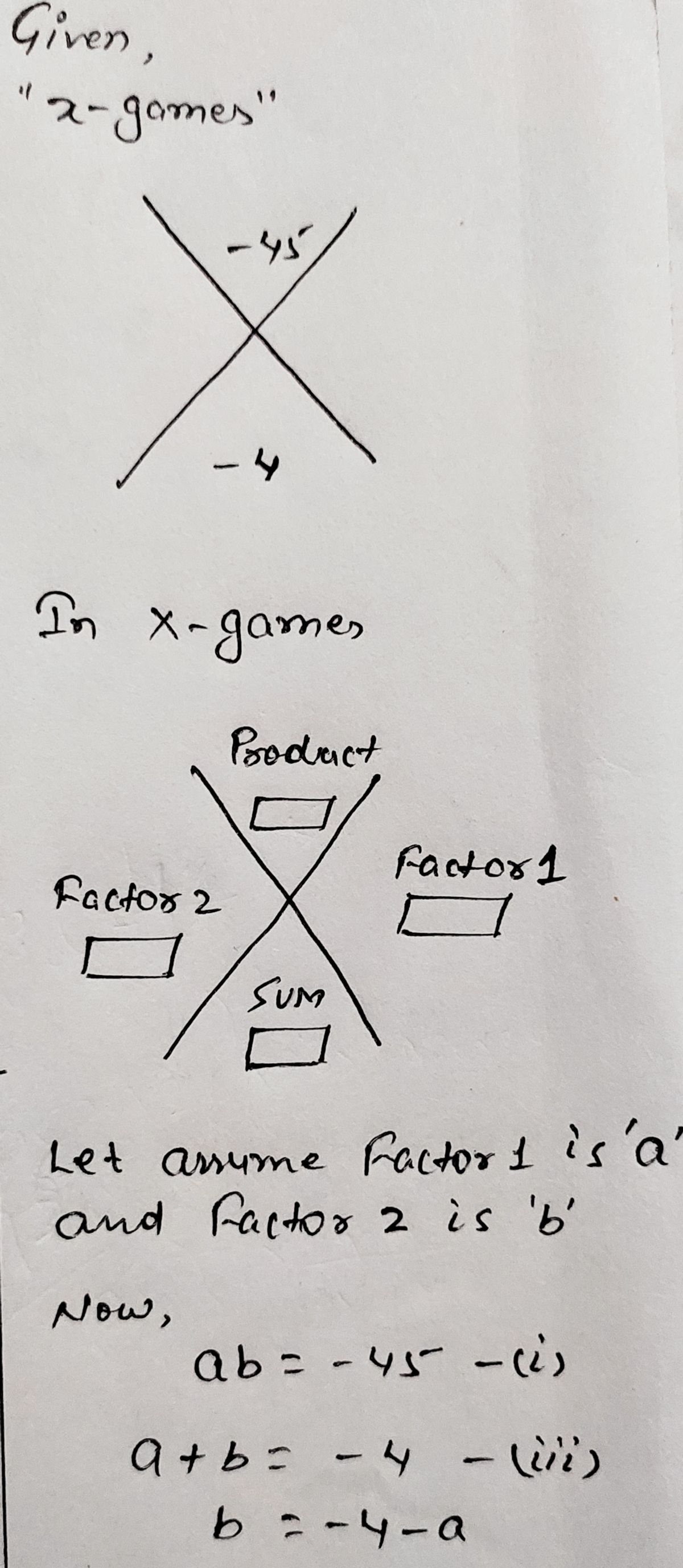 Algebra homework question answer, step 1, image 1