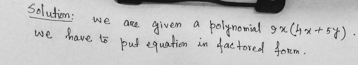 Algebra homework question answer, step 1, image 1