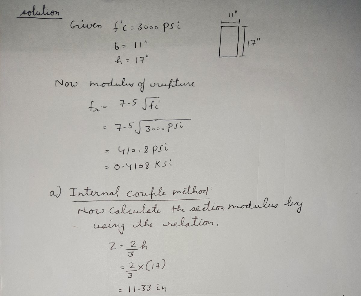 Civil Engineering homework question answer, step 1, image 1