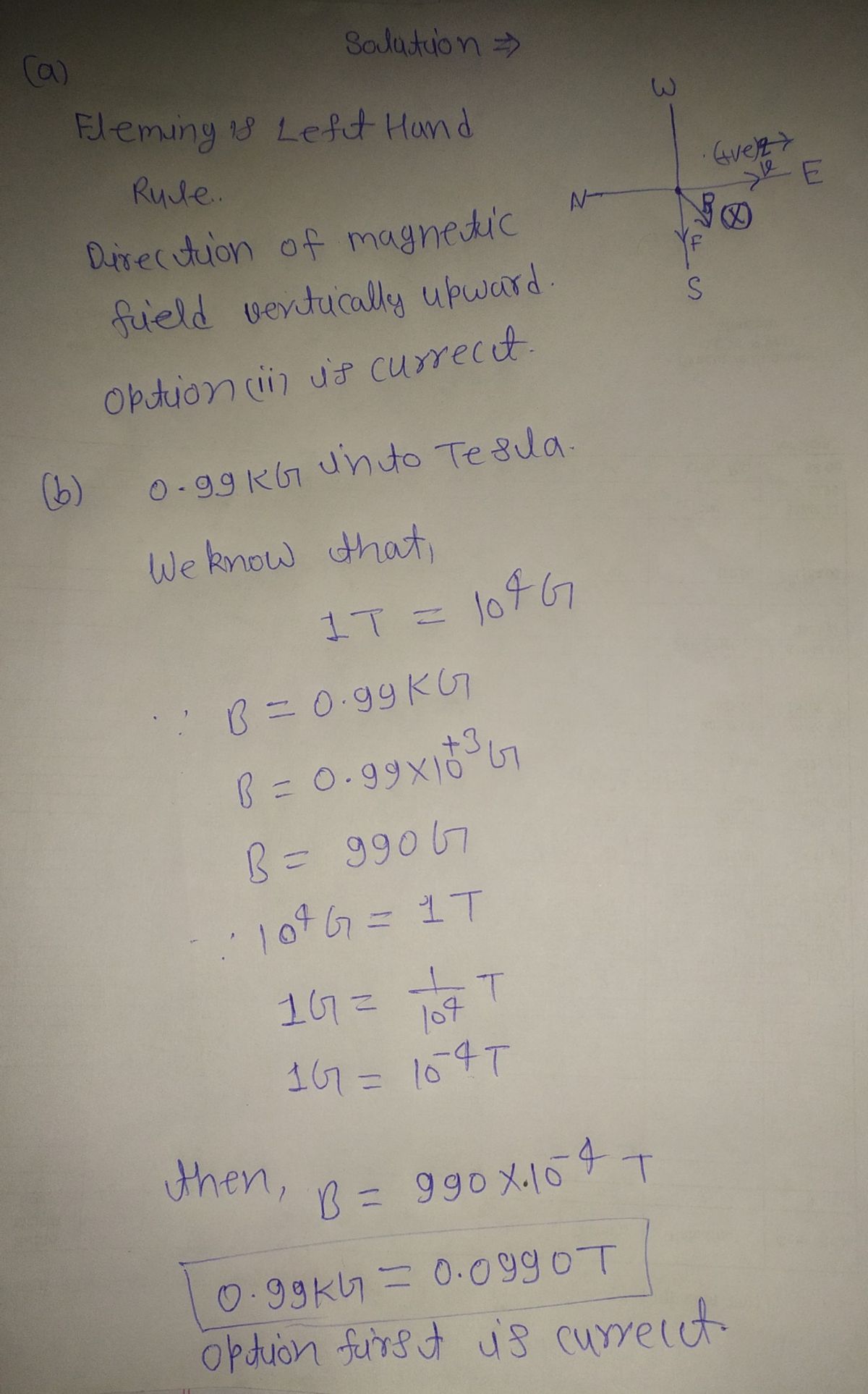 Physics homework question answer, step 1, image 1