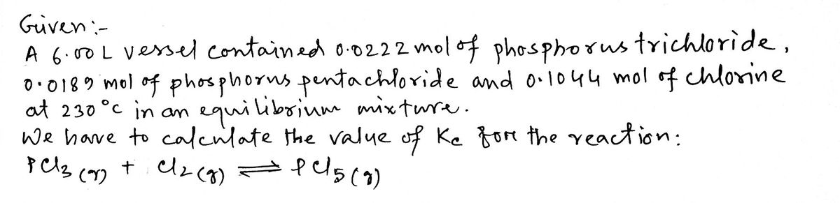 Chemistry homework question answer, step 1, image 1