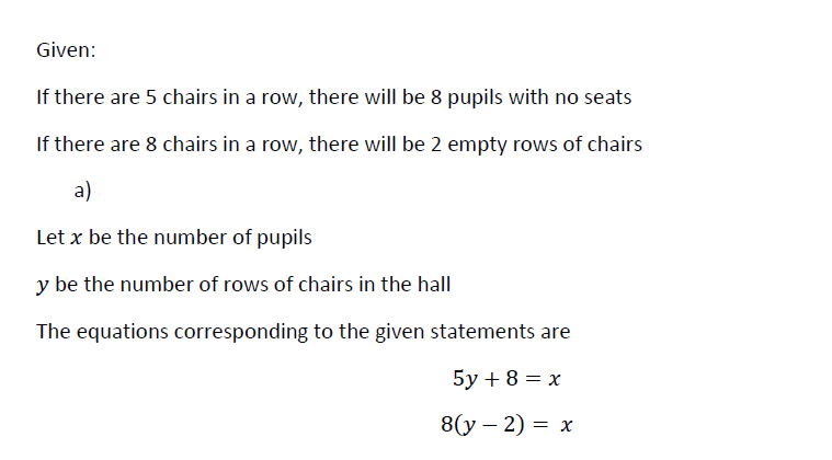 Algebra homework question answer, step 1, image 1