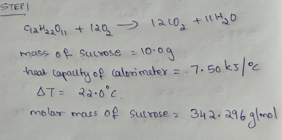 Chemistry homework question answer, step 1, image 1