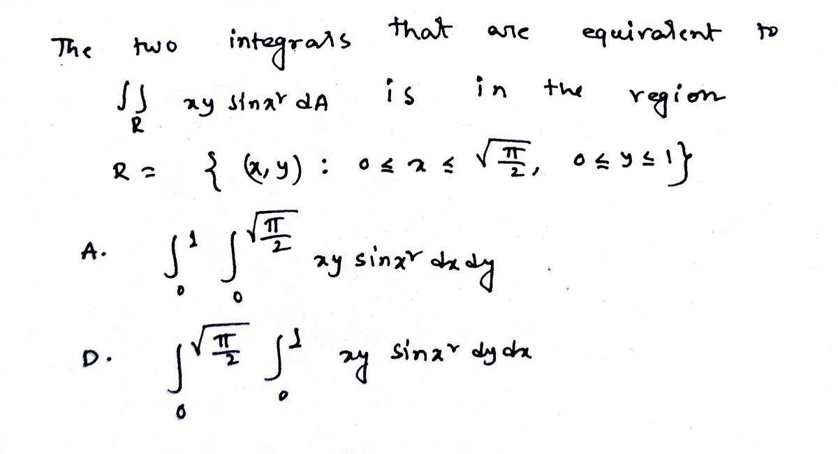 Calculus homework question answer, step 1, image 1