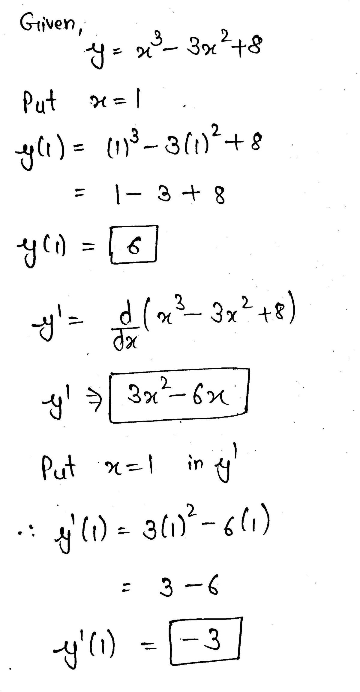 Calculus homework question answer, step 1, image 1