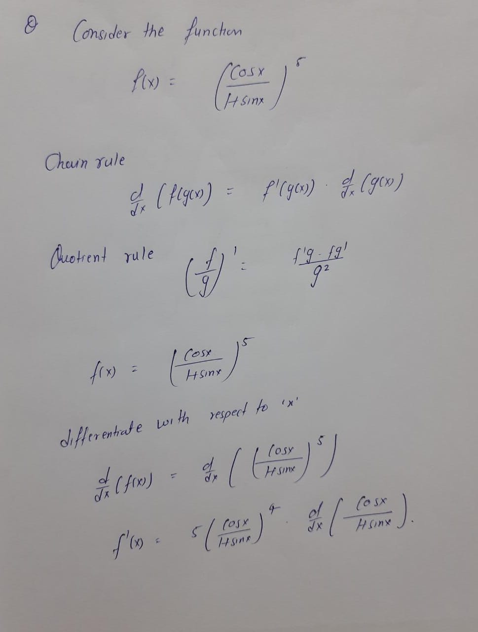 Calculus homework question answer, step 1, image 1