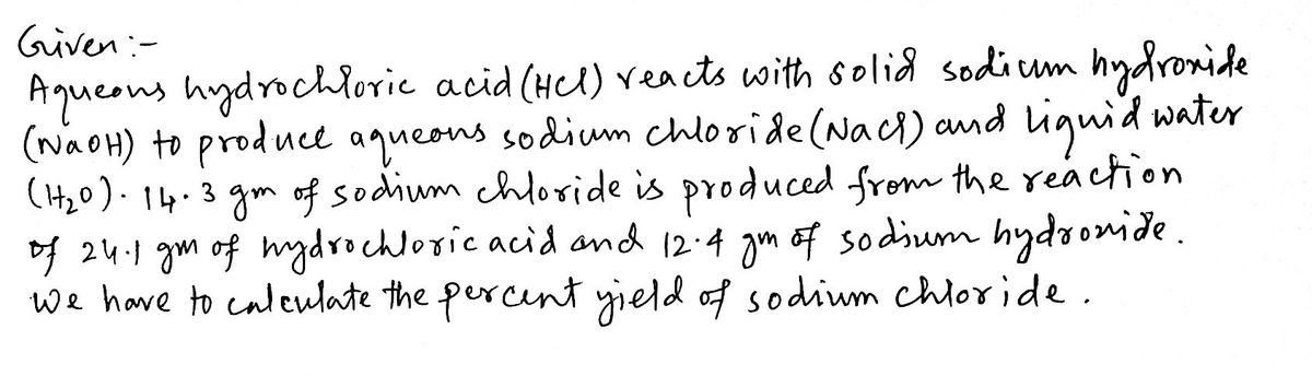 Chemistry homework question answer, step 1, image 1