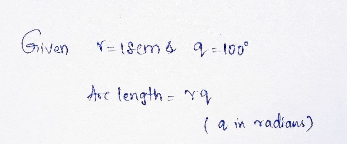 Trigonometry homework question answer, step 1, image 1