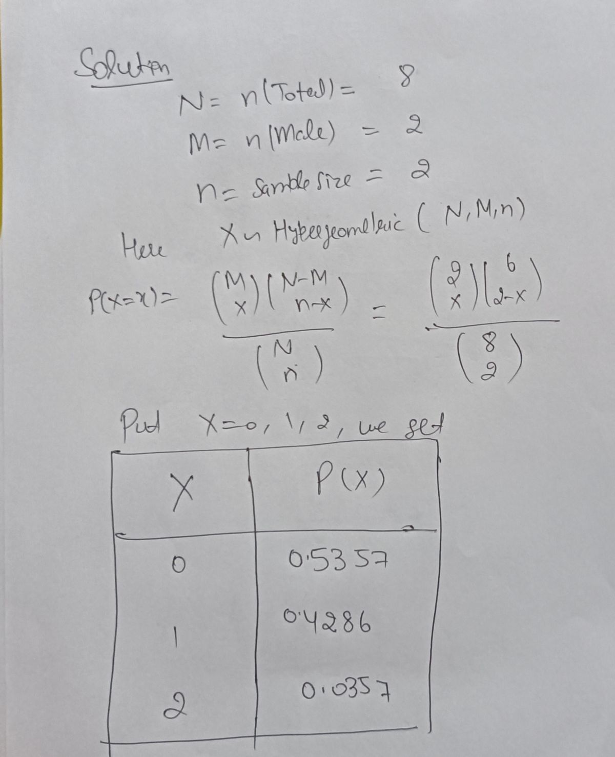 Probability homework question answer, step 1, image 1