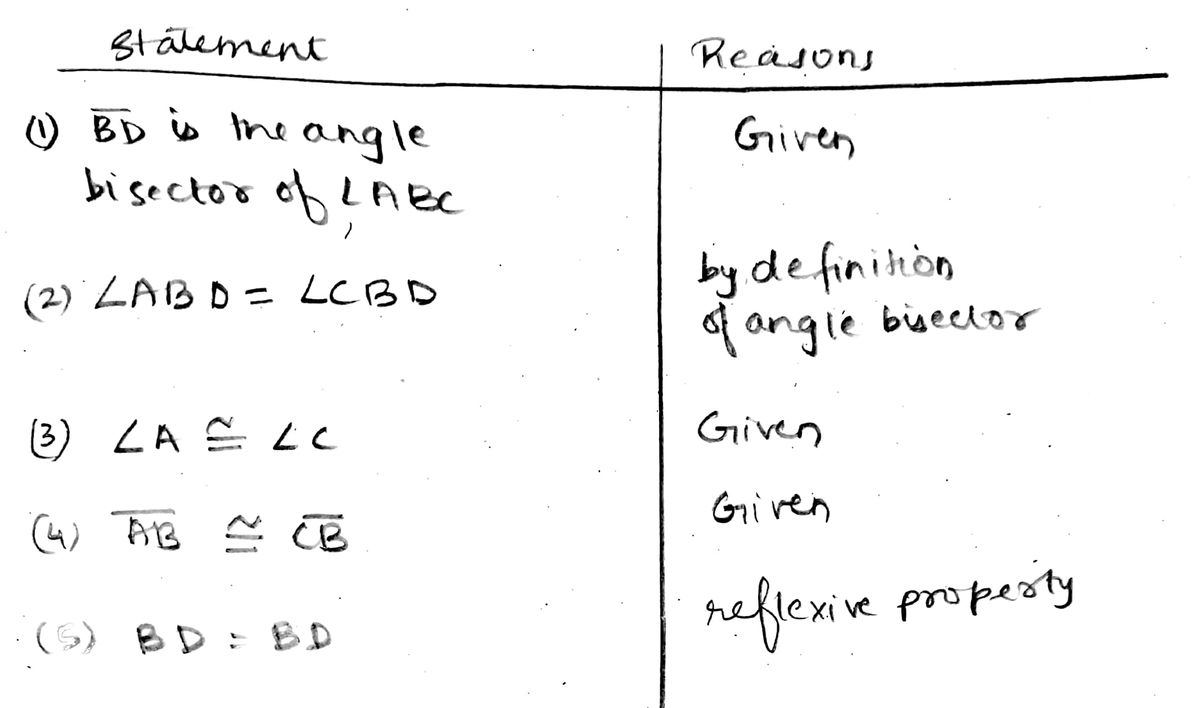 Geometry homework question answer, step 1, image 1